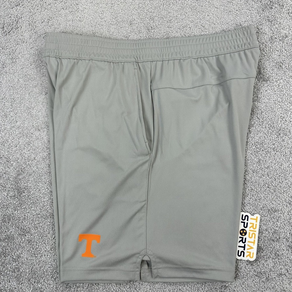 Tennessee Volunteers Shorts Mens Medium Gray NCAA Football Nike Dri Fit Vols